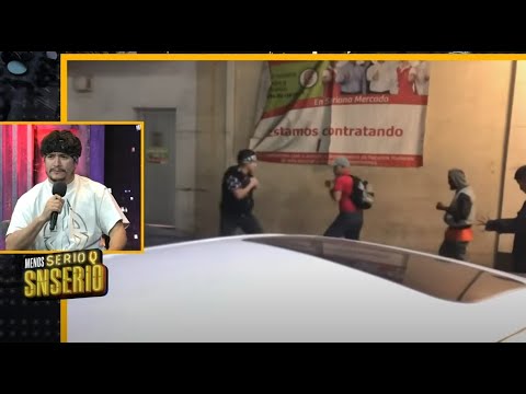 El video viral de Cris Meza sufriendo un asalto | MSQSNS