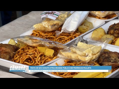 Festa de São Donato atrai grande público em Pedrinhas Paulista