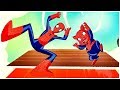 Ultimate Spider Man The Spider Verse Spider Man Meets Spider Ham Spider Man Noir Animation HD