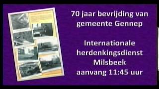 preview picture of video 'Herdenkingsceremonie Bevrijding Gennep'