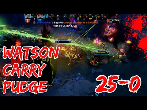 Watson 25-0 Carry Pudge Lord