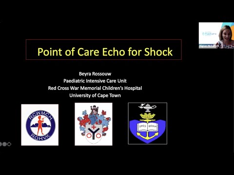 Point of care echocardiography for shock