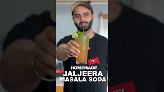 How to make jaljeera soda at home | Chef Sanjyot keer #shorts