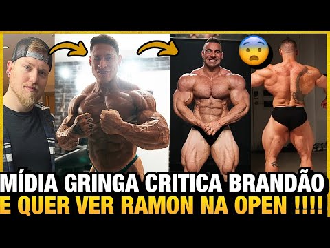 Foreign media criticizes Brandão's physique and wants Ramon Dino in the Open after Ramon's huge p...