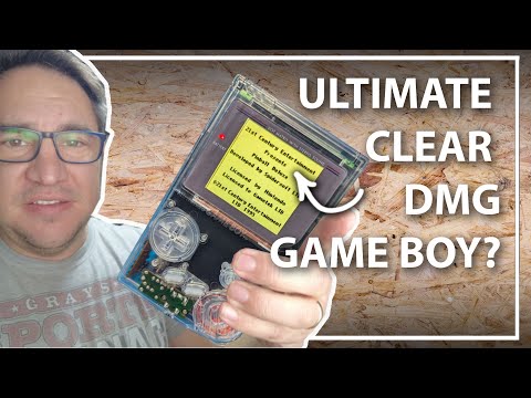 Did I Build The ULTIMATE Clear Game Boy? With Funny Playing IPS Screen