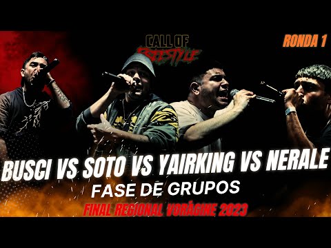 SOTO VS BUSCI VS YAIRKING VS NERALE- PRIMER RONDA REGIONAL VORAGINE EN MAR DEL PLATA