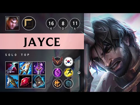 Jayce Top vs Rumble: Unstoppable - KR Grandmaster Patch 14.23