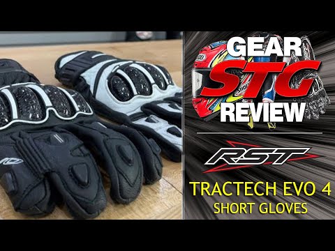 RST TracTech EVO 4 Short Gloves Review | Sportbike Track Gear