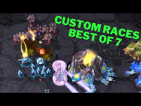 Crazy Best of 7! StarCraft 2 Grandmaster Custom Scion Races KvG Cast: You (K) vs KOPDSD (G)