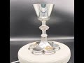 Silver Chalice and Paten Item 2480 by Molina
