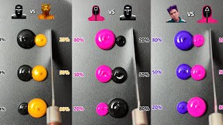 Squid game2 | Satisfy Color mixing | Guess the mixed colors
