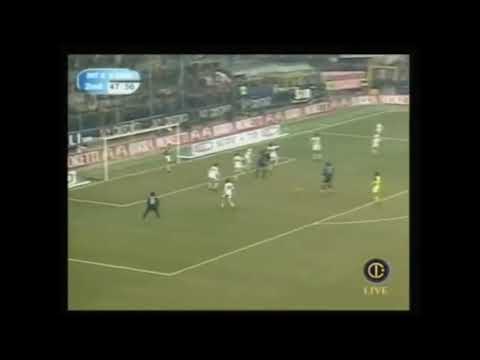 Alvaro Recoba amazing goal Inter 3-2 Sampdoria 2004