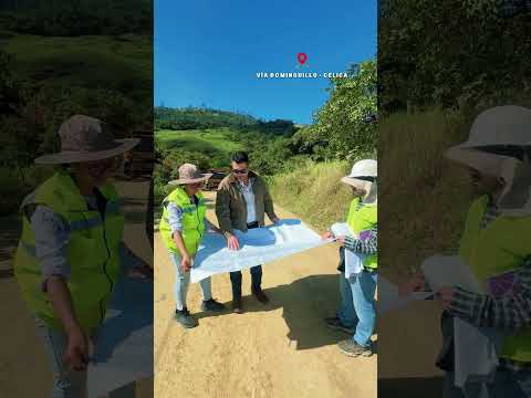 INICIO DE TRABAJOS EN VÍAS DE CELICA