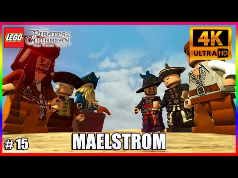 PART 15 | Maelstrom | Lego Pirates Of The Caribbean Walkthrough [PC 4K No Commentary]
