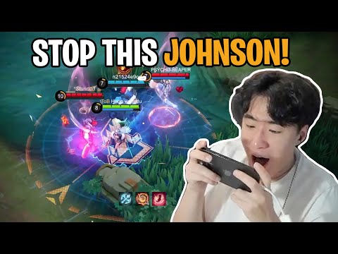 When Johnson player is actually drunk | Mobile Legends