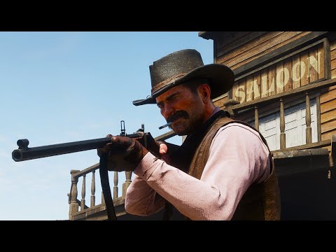 Cinematic Savagery Vol. 42. Outlaw Quickdraws, Gunfights & Robberies. Red Dead Redemption 2.