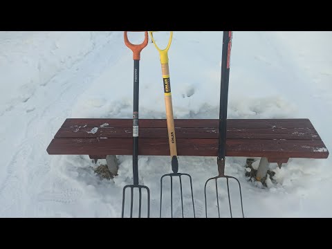 Вилы Zinler. Обзор и сравнение с вилами из СССР и Fiskars.