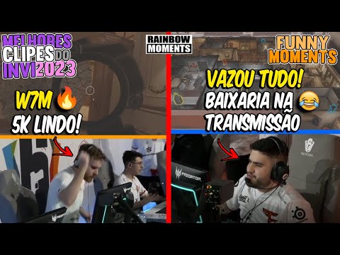 VAZOU TUDO NA TRANSMISSAO 😱 ZIG ZUANDO O GUNNAR 🤣 5K DO HERDS E MAIS - OS MELHORES CLIPES DO INVI