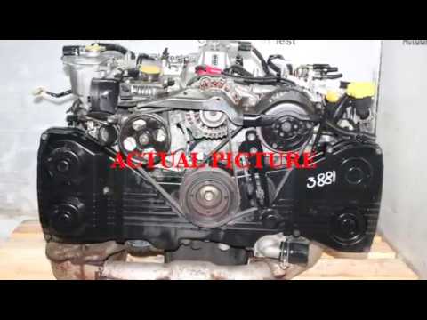 SUBARU WRX REPLACEMENT JDM 2002-2005 TD04 TURBO NON AVCS DOHC MOTOR EJ205 SWAP: video still