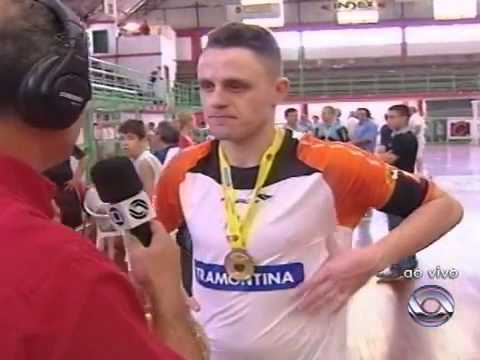 ACBF Campeã Gaúcha de Futsal 2012 - Matéria Globo Esporte RS - 24/11/2012