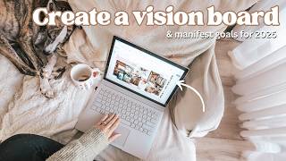 Create a Vision Board with Me! ✨Envisioning & manifesting my goals for 2025