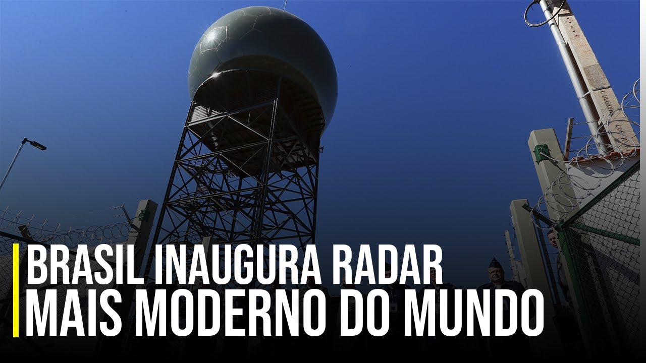 Brasil inaugura radar mais MODERNO do mundo na fronteira, com 450 km de alcance