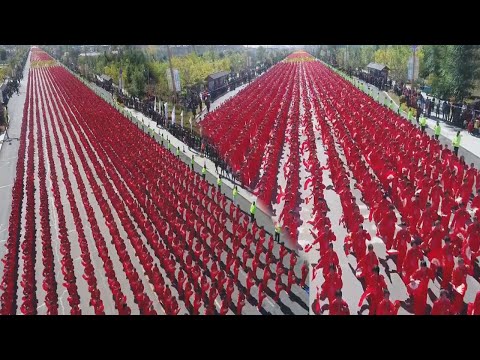 Chinese Amazing Skills That Set New Guinness World Record