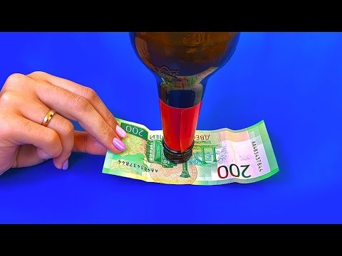 5 ТРЮКОВ С БУТЫЛКОЙ - РЕШИ ГОЛОВОЛОМКУ ИЛИ СЛОМАЙ МОЗГ