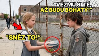 Chudák chlapec slíbil" Vezmu si tě, až budu bohatý " malé holčičce, která ho nakrmila — po...