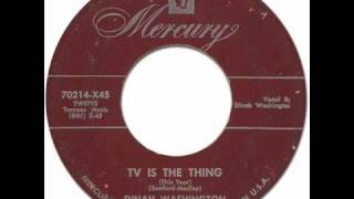 Dinah Washington - TV Is The Thing [Mercury #70214] 1953 Female/Latin/Mambo R&amp;B