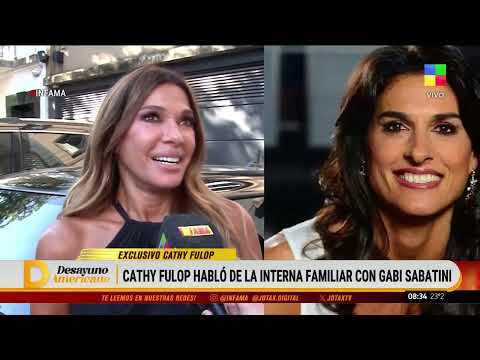 🗣️ CATHY FULOP HABLÓ DE LA INTERNA FAMILIAR CON GABRIELA SABATINI