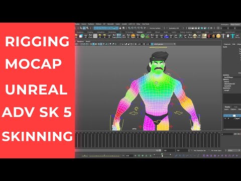 Maya Rigging | Unreal Export | advance skeleton 5