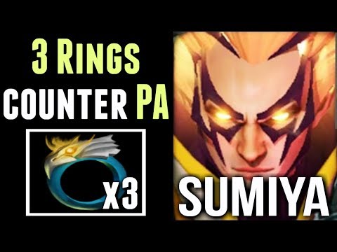 SumiYa Best Invoker 3 Ring of Aquila Counter PA Sick Combo Gameplay 7.06 Dota 2