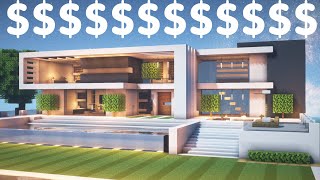 How to build a modern house in Minecraft # 29