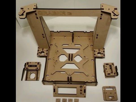 Сборка 3D принтера Graber i3 - Часть 1 - механика