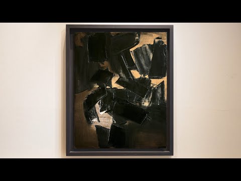 Schwarz-Sterngold Collection: an exceptionnal artwork by Pierre Soulages at auction