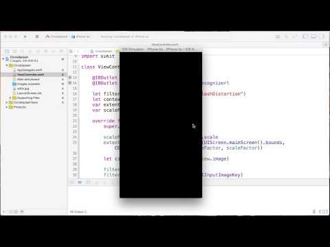 Using Core Image Filters on iOS