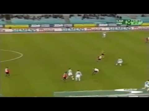Serie A 2001-2002, day 14 Lazio - Fiorentina 3-0 (Poborsky, Crespo, C.Lopez)