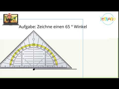 Wir zeichnen Winkel. Winkel zeichnen mit Geodreieck einfach erklärt.