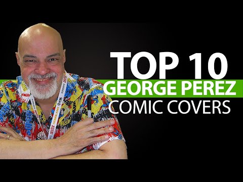 Top 10 George Perez Comic Book Covers
