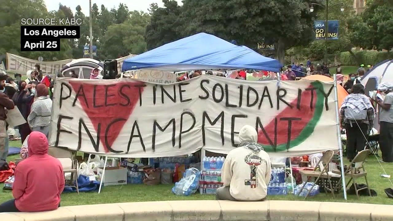 Pro-Palestinian Protests: Tensions Running High at UCLA