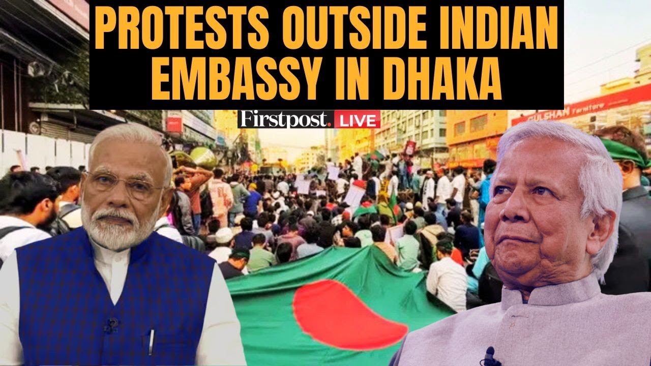 LIVE: India Summons Bangladesh Envoy After Protests Outside Indian High Commission in Dhaka | N18G