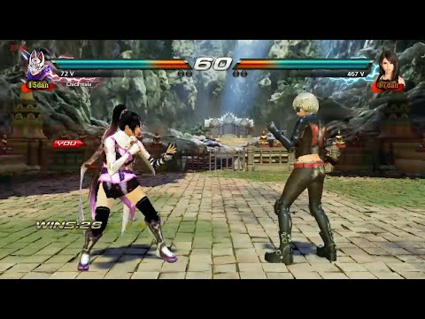 07 Kunimitsu vs Josie - Tekken 7 ( Uchiha x24 ) PC Sin T-Video