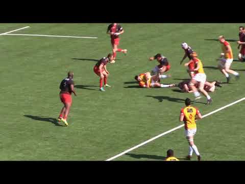 Compilación jugadas rugby Jordi Jorba - USAP Espoirs 2019