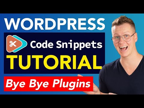 Code Snippets Tutorial | Say Goodbye To WordPress Plugins