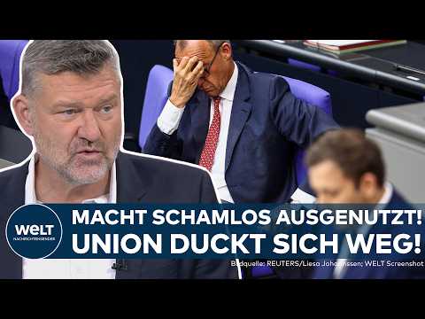 RINGEN IM BUNDESTAG: CDU verspricht Reform-Herbst! Doch die SPD treibt Friedrich Merz vor sich her!