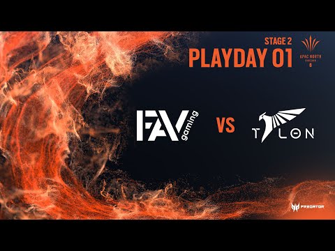 FAV GAMING vs TALON // Rainbow Six APAC League 2021 - North Division Stage 2 - Playday #1