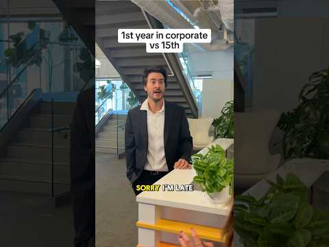 POV: Your first week vs. your fifteenth