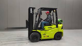 Clark GTS 25L gas forklift for sale - Image 4 | Machineryline IL Clark GTS 25L gas forklift | Image 4 - Machineryline