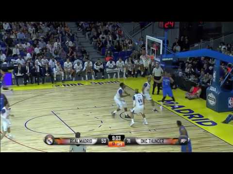 Victor Oladipo vs Real Madrid Baloncesto Highlight NBA Preseason 10-3-2016